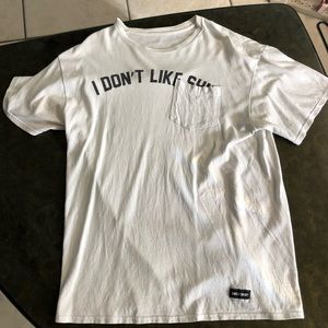 SWEATSHIRT “I Don’t Like Shit” tee Size XL